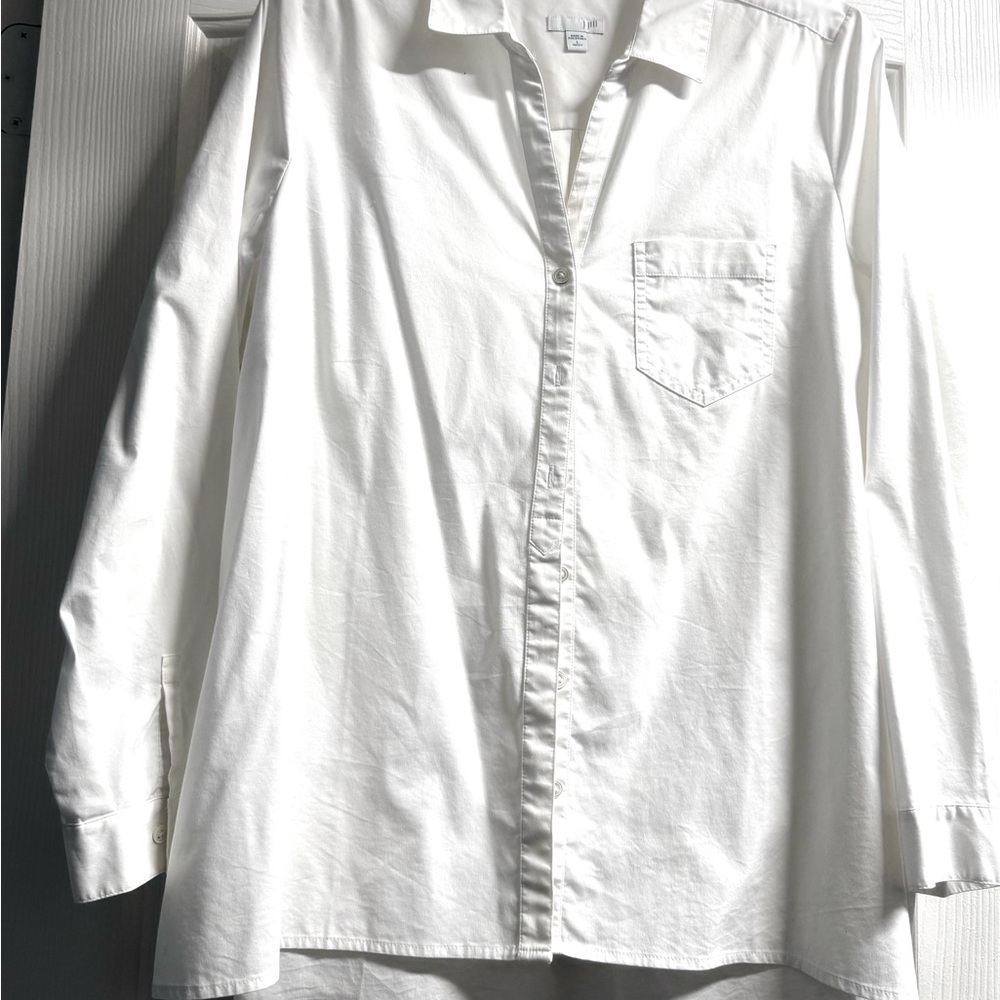 J. Jill Elegant White Blouse